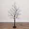 4ft. Pre-Lit Halloween Minimalist Twig Artificial Fall Tree with 160 Orange & Purple LED Lights